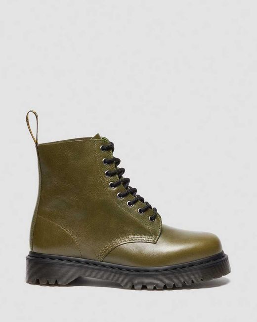 Dr. Martens Green 1460 Bex Eclipse Soft Leather Boots for men