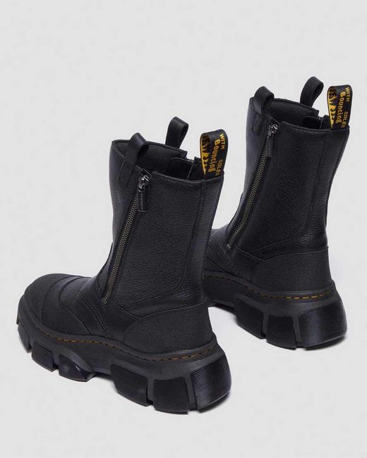 Dr. Martens Dmxl Rigger Leather Boots in Black | Lyst