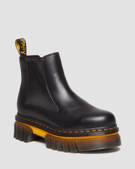 Dr. Martens Audrick Contrast Sole Leather Platform Chelsea Boots in ...