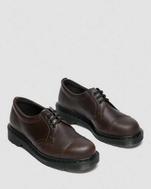 Dr. Martens Black 1461 Mhl Eye Leather Shoes for men