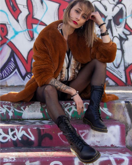 1b99 virginia leather knee high boots Clearance