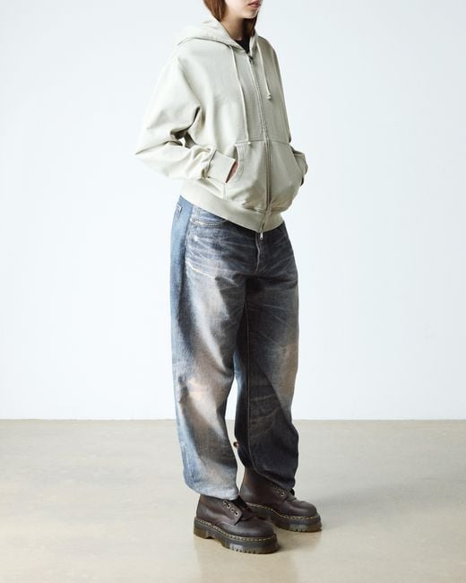 Dr. Martens Black Sinclair Crazy Horse Leather Platform Boots for men