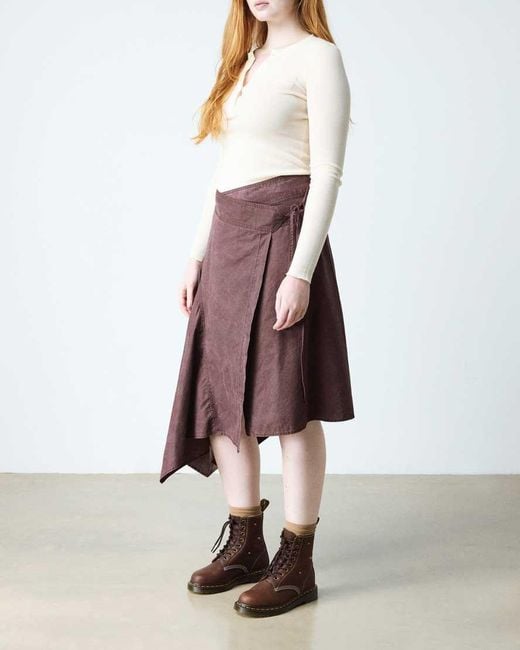 Dr. Martens Brown 1460 Pascal Flower Grizzly Leather Boots