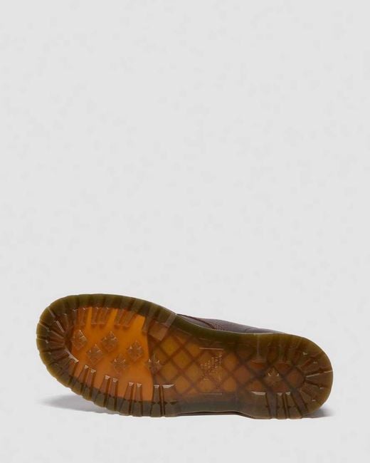 Dr. Martens Brown 1460 Fleece Lined Grizzly Leather Boots for men