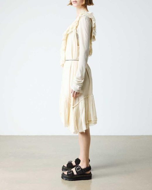 Dr. Martens Black Zebzag Suede Sandals