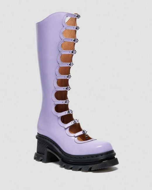 Dr. Martens White Smooth Leather X Marc Jacobs Kiki Boots for men
