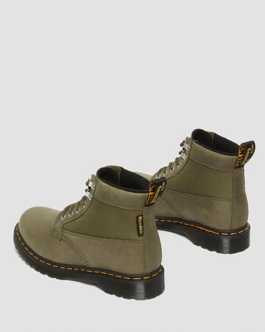 Dr. Martens Green 101 Streeter Extra Tough Ankle Boots for men