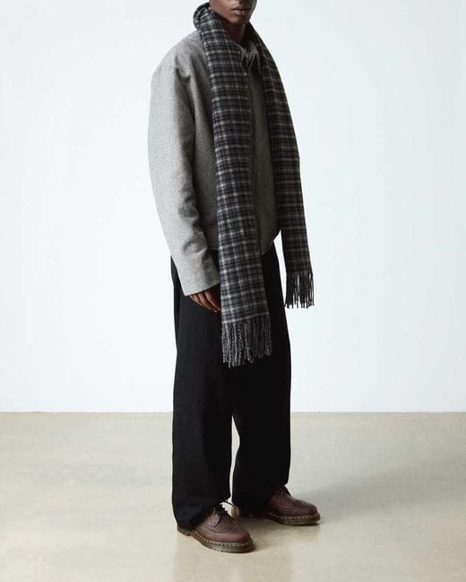 Dr. Martens Brown 3989 Crazy Horse Leather Brogues Shoes for men