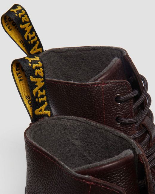 Dr. Martens Black 1460 Fleece Lined Sub Boots