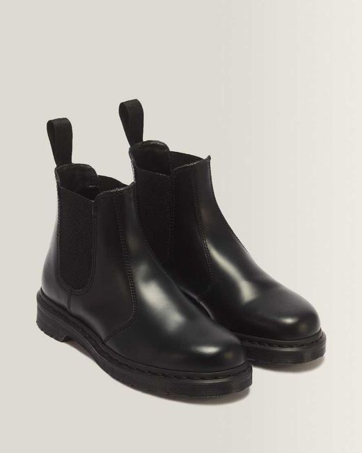 Dr. Martens Black 2976 Mono Smooth Leather Chelsea Boots