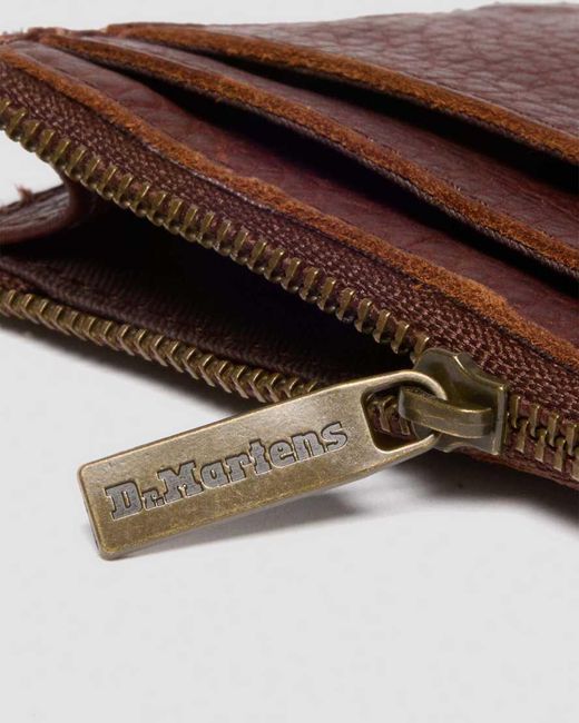 Dr. Martens Brown Ambassador Leather Cardholder Keyring