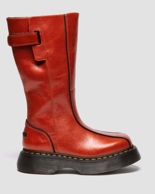 Dr. Martens Red Buzz Hi
