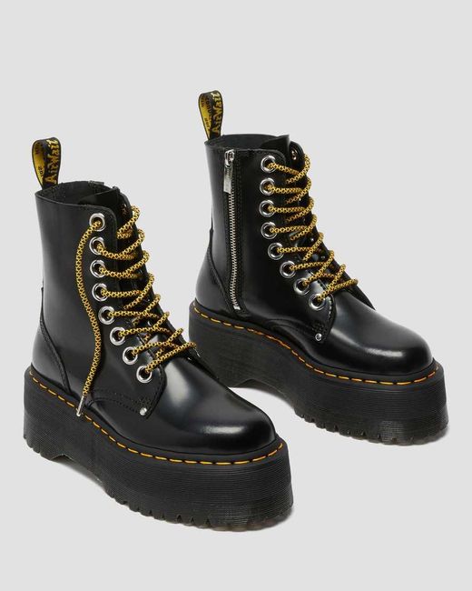 Dr. Martens Unisex Vegan Jadon Boot Max Platforms Black