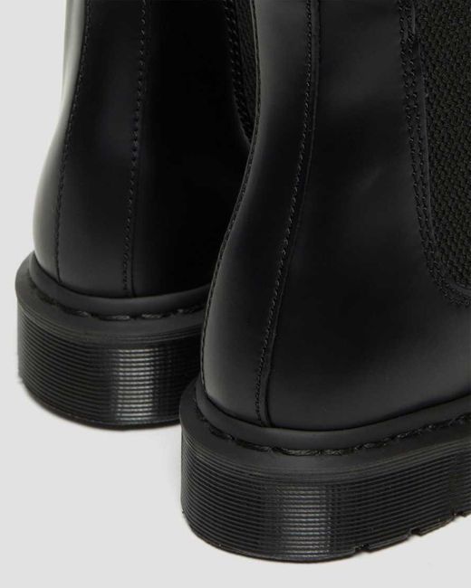 Dr. Martens Black 2976 Mono Smooth Leather Chelsea Boots