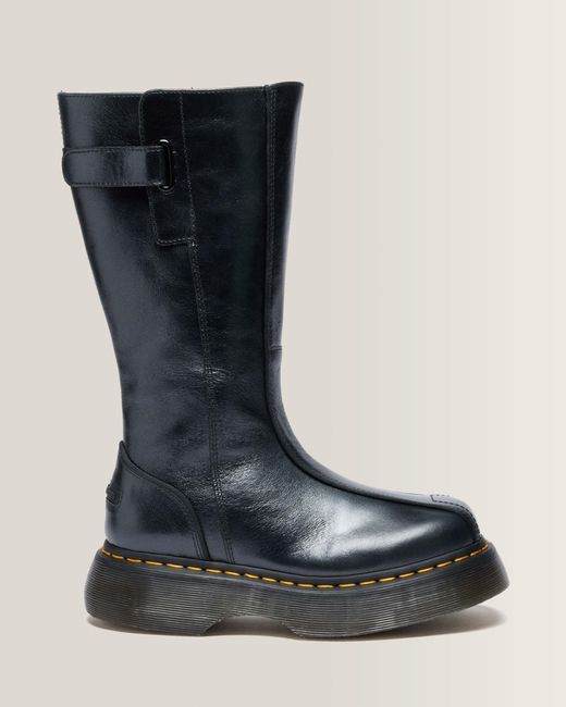 Dr. Martens Buzz Hi Eclipse Leren Laarzen in het Black