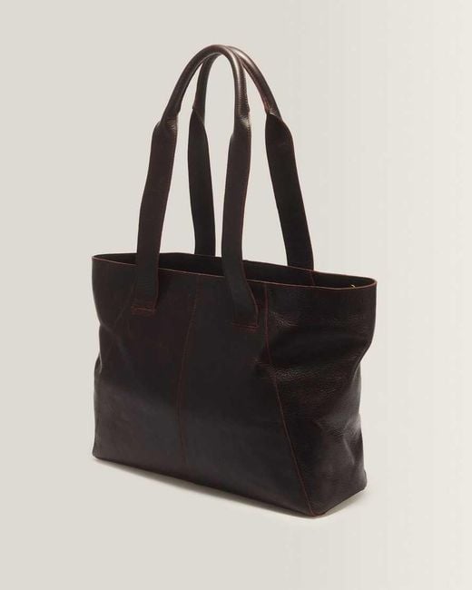 Dr. Martens Black Maxi Overdrive Leather Tote Bag