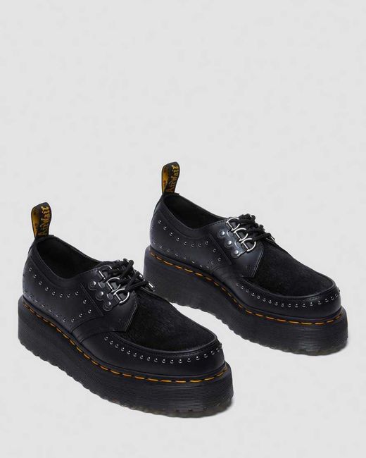 Dr. Martens Ramsey Eye Leather Platform Creepers Shoes in Black for Men Lyst UK