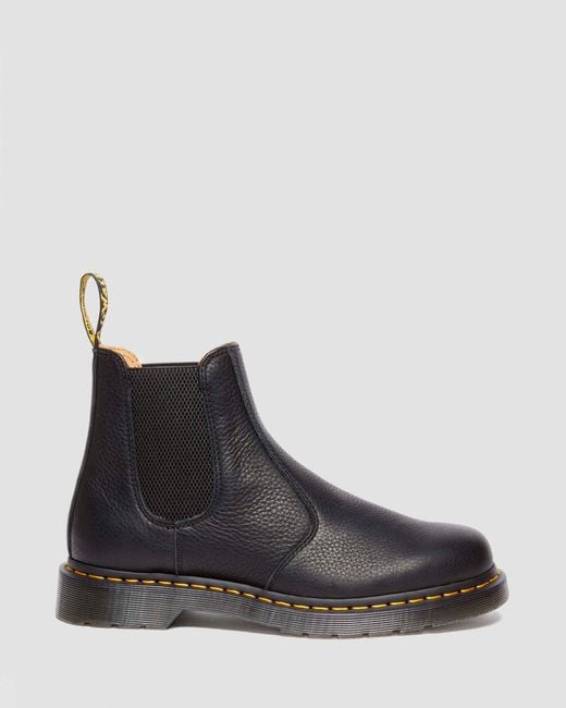Dr. Martens Black 2976 Leather Chelsea Boots