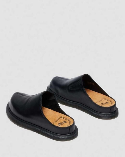 Dr. Martens Black San Mule