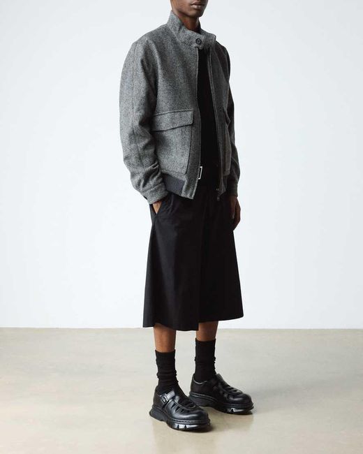 Dr. Martens Black Qubist Fisherman Shoes for men