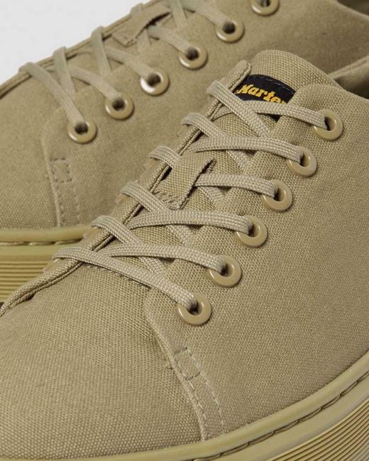 Dr. Martens Green Dante Canvas Casual Shoes for men