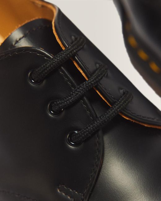 Dr. Martens Black 1461 Vintage Made In England Oxford Shoes