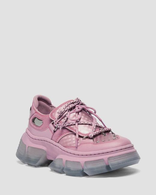 Dr. Martens Pink 14Xx Dmxl 2.0 Guard Shoes for men