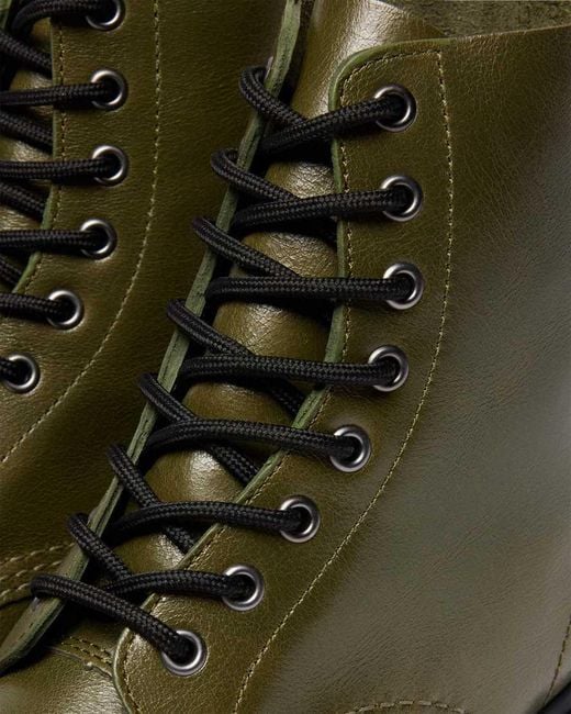 Dr. Martens Green 1460 Bex Eclipse Soft Leather Boots for men