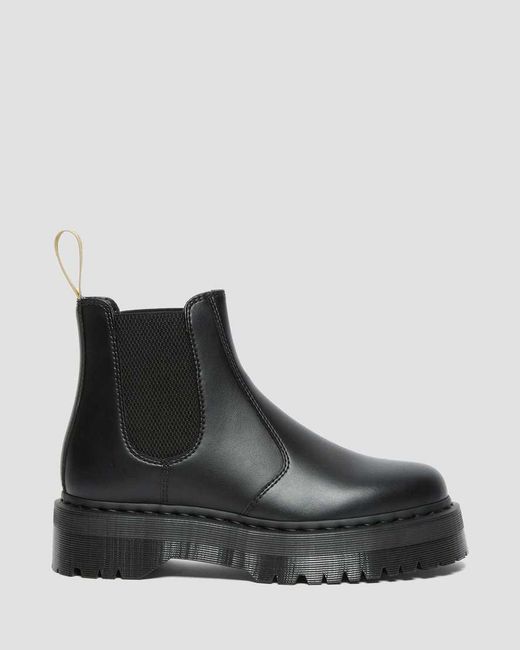 Dr. Martens Black 2976 Felix Vegan Platform Chelsea Boots