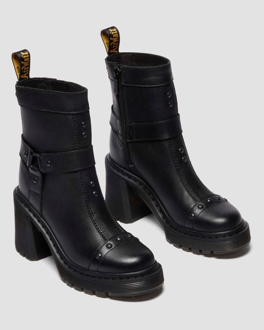 Dr. Martens Black Spence Harness Chelsea Boot