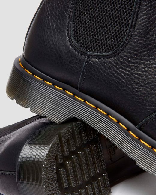 Dr. Martens Black 2976 Leather Chelsea Boots