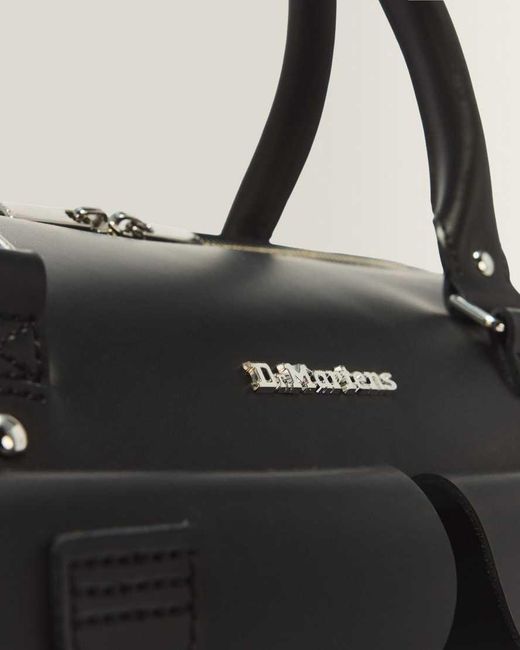 Dr. Martens Black Leather Daytripper Bag