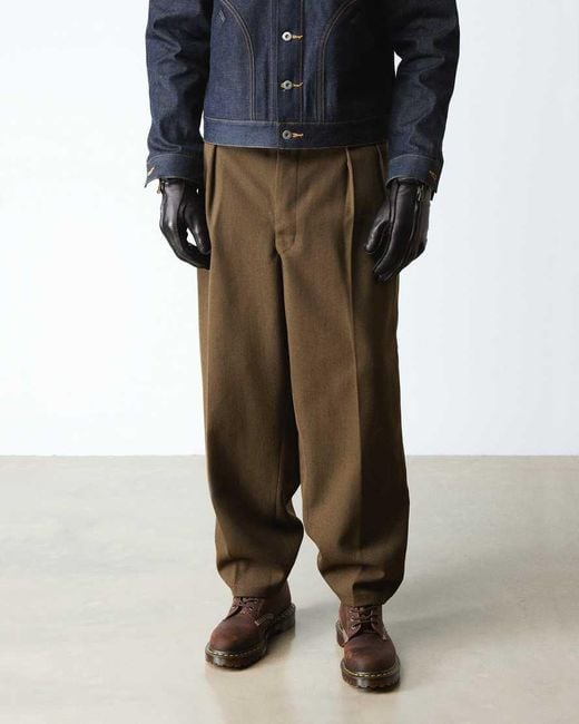 Dr. Martens 1460 Wax Commander Leder Schnürstiefel in Brown für Herren