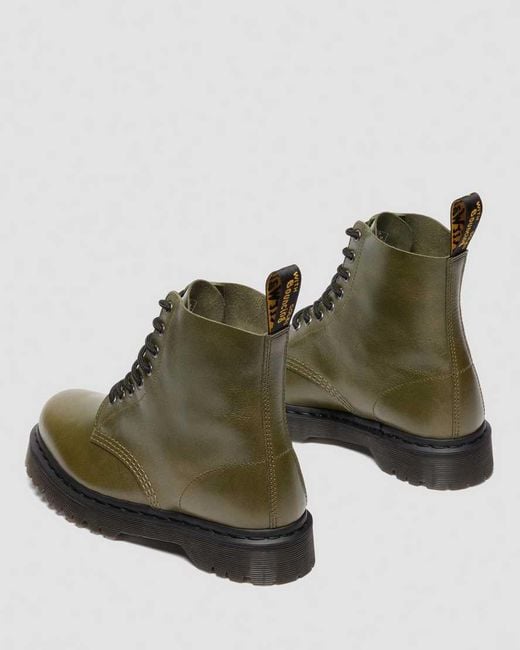 Dr. Martens Green 1460 Bex Eclipse Soft Leather Boots for men