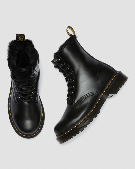Pelle 1460 serena stivali di Dr. Martens in Black