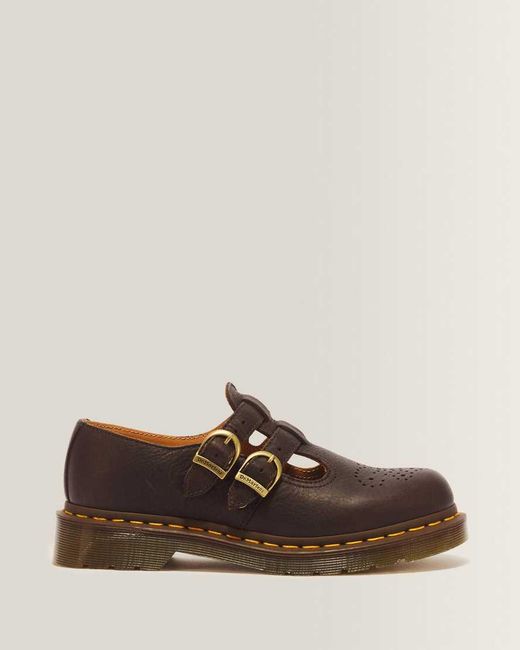 Dr. Martens Brown 8065 Ambassador Mary Jane Shoes