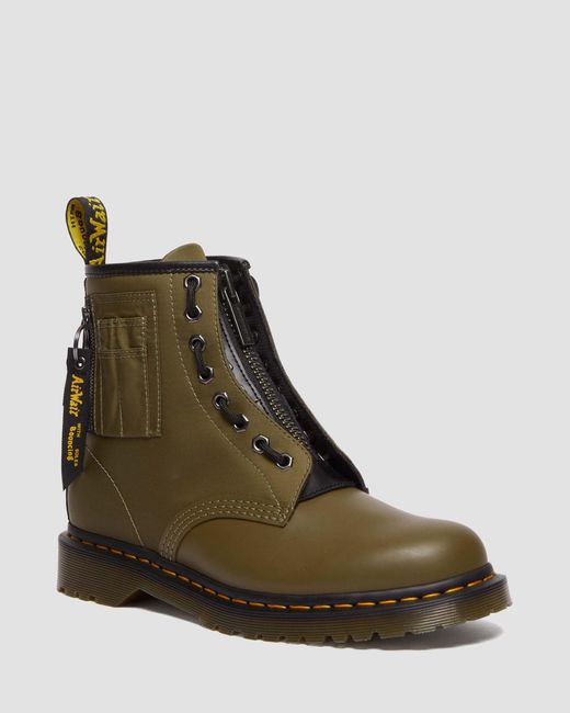 DR. MARTENS×ALPHA #1460　31cm　ドクターマーチン Dr. Martens 1460 Ben Alpha Industries Leather & Nylon Boots