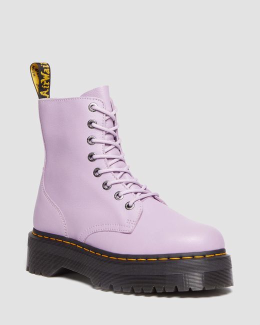 Dr. Martens Pink Jadon Iii Boot Pisa Leather Platforms for men