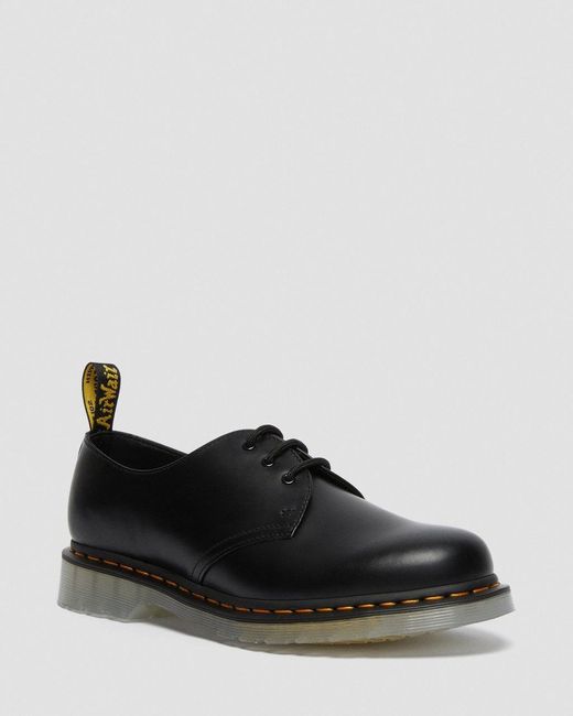 Dr. Martens Black 1461 Iced Smooth Leather Oxford Shoes