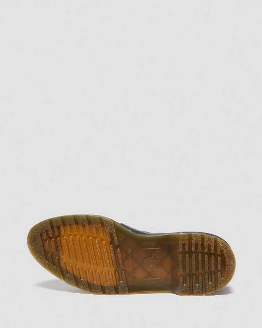 Dr. Martens Black Elphie Ii Virginia Leather Ballet Flats Shoes