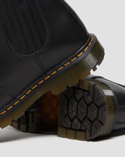 Dr. Martens 2976 Dm's Wintergrip Leather Chelsea Blizzard Waterproof  Chelsea Boots in Black for Men | Lyst
