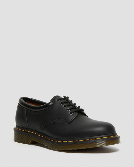 Dr. Martens Black 8053 Nappa Leather Casual Shoes for men