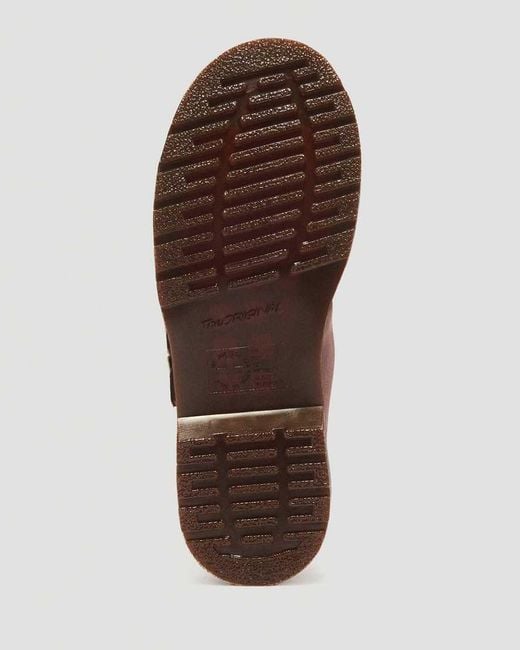 Dr. Martens Brown 8065 Crazy Horse Leather Mary Jane Shoes