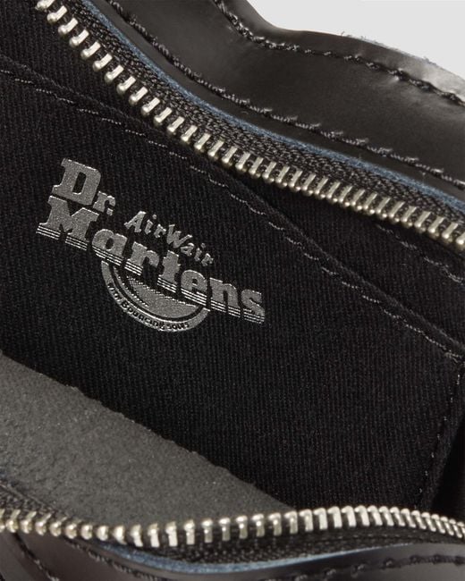 Dr. Martens Black Mini Heart Shaped Kiev & Patent Leather Bag