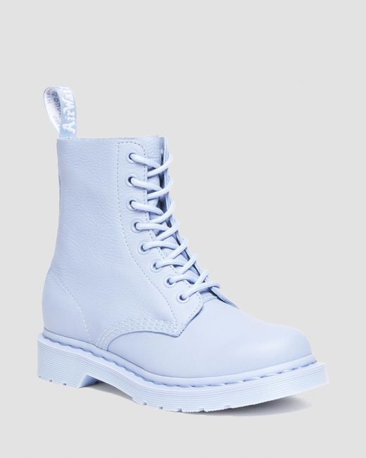 Dr. Martens Blue 1460 Pascal Mono Lace Up Boots