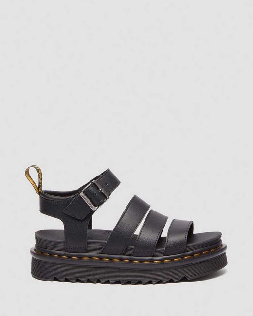 Dr. Martens Black Dr. Martens Blaire Athena Leather Sandals