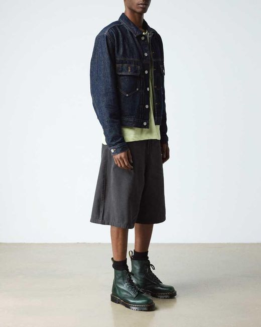 Dr. Martens Green 1460 Pascal Leather Ankle Boots for men