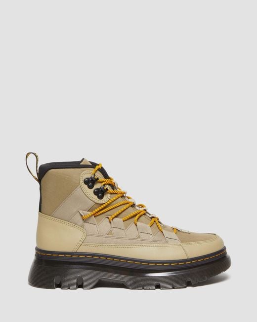 Dr. Martens Natural Boury Nylon & Leather Casual Boots for men