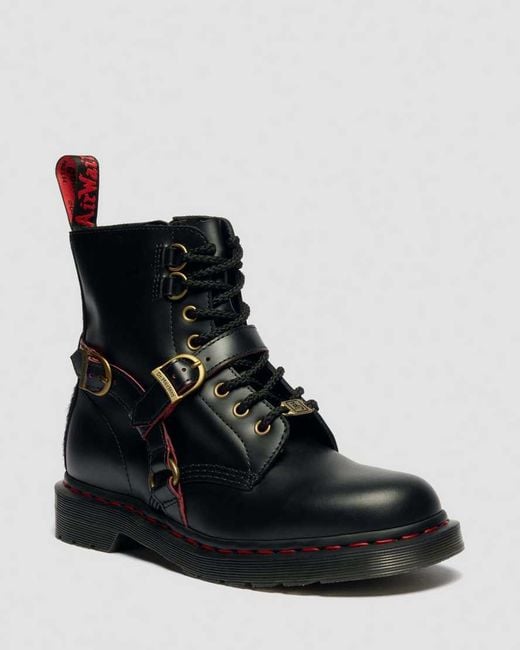 Dr. Martens Black 1460 Year Of The Horse Leather Boots