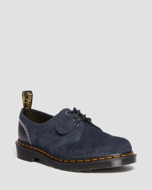 Dr. Martens Blue 1461 Made In England Deadstock Leather Oxford Shoes for men